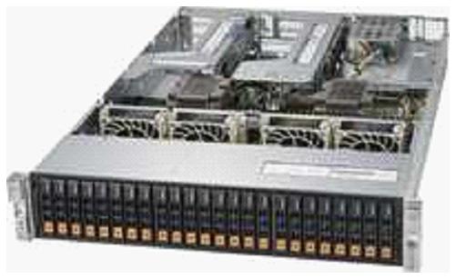 SYS-2029U-TN24R4T 19’ rackmount 2U Два процессора Intel Xeon Scalable Чипсет C621 До 1.5TB памяти DDR4-2933 ECC 24-х 2.5’ U.2 NVMe SSD дисков hot-swap Четыре порта 10 Gigabit Ethernet RJ45 IP KVM, Virtual DVD/FDD 2 блока питания SYS 2029 TN 24 19 621 TB DDR 2933 х hot swap RJ 45 KVM DVD FDD